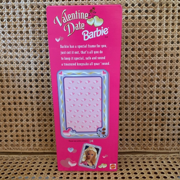 Vintage 1997 Special Edition Valentine Date Barbie Sealed in Box - Picture 3 of 3
